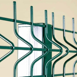 Chất lượng cao PVC tráng hàn hàng rào 3D cong dây lưới hàng rào Bảng điều khiển - Product Image 3