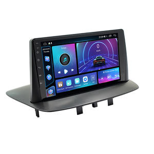 Navigateur GPS Android Auto 9 pouces, écran Full HD, connexion USB, garantie 1 an, Renault Mégane <span class=keywords><strong>3</strong></span>, tableau de bord automobile - Product Image 3