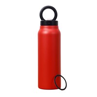 Botella de Agua de Acero Inoxidable Magnética de Lujo Personalizada de 24 oz, Soporte para Teléfono Celular, Aislamiento de Doble Pared, Libre de BPA