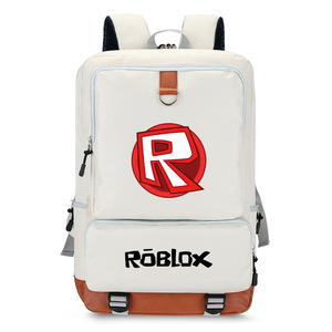<span class=keywords><strong>Roblox</strong></span>-<span class=keywords><strong>Mochilas</strong></span> para ordenador portátil con temática del Mundo Virtual personalizadas, mochila de viaje con forro de poliéster y cierre de cremallera para hombre y mujer - Product Image 3