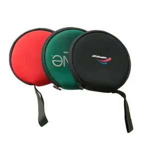 UOO Hot Sales Customized Round Neoprene CD Card Bag