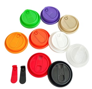 <span class=keywords><strong>Tapa</strong></span> Desechable Antiderrames de 90 mm para Vasos de Café, <span class=keywords><strong>Tapa</strong></span> Abatible de Plástico PP de Grado Alimenticio con Impresión de Logotipo Personalizado - Product Image 1