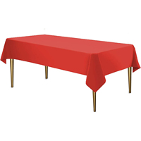 Nappe jetable rectangulaire personnalisée Nappes en plastique PE imperméables pour fête d'anniversaire d'enfants
