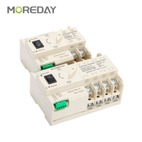 MOREDAY électrique 63A générateur automatique 2P 3P 4P contrôleur de commutateur de transfert Ats double commutateur de changement de puissance