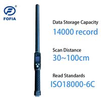 Escáner de Etiquetas RFID de Largo Alcance FOFIA de 134.2kHz con Protocolo ISO11784/5 para Material PVC Compatible