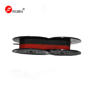 Lot de 10 bobines de ruban pour machine à écrire, pour groupe 1, 100n, din21f103/32755, compatibles, noir et rouge - Product Image 1