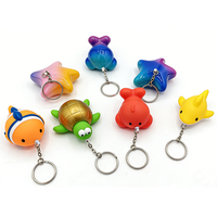 Porte-clés en PVC souple en forme de canard, design personnalisé, mini, mignon, dessin animé, 3D, chaîne en PVC, jouet pour pendentif, étudiants, enfants