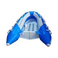 Bateaux gonflables et kayaks de pêche pour moteur hors-bord Matériau de coque en PVC durable pour aventures de type yacht à voile