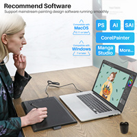 Huion Neues 1060plus Kabelloses Grafiktablett Zeichentablett für Online-Unterricht Telearbeit PPT-Vorlesungsgerät