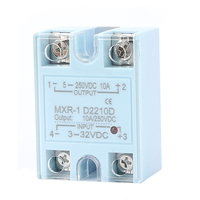 Relais statique monophasé DC-DC (SSR) 10A 25A 40A 60A 80A avec indicateur LED pour contrôle d'interrupteur de puissance en automatisation industrielle