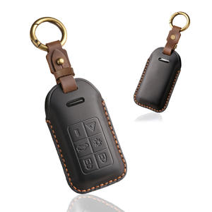 Nueva Funda para Llaves de Coche Estilo Vintage, Apta para Modelos Antiguos de Volvo, Hecha de Cuero Genuino y Hecha a Mano, Funda para Llaves con Porta Llaves - Product Image 5