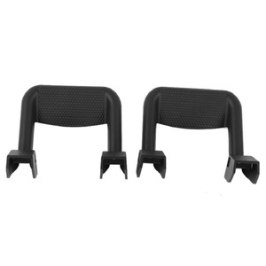 Getitall Aluminum Truck Side Steps <b>Black</b> 2-Pack With Mounting <b>Brackets</b> For Pickup Trucks - Product Image 3