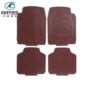 Juego de 4 piezas todo el tiempo de servicio pesado de goma del coche accesorios alfombras de piso mejor para Auto camió<span class=keywords><strong>n</strong></span> SUV - Product Image 2