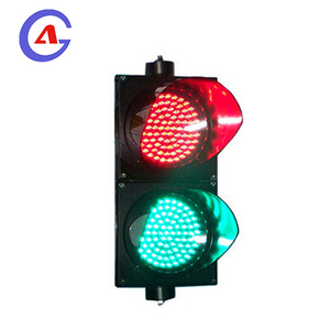 Feu de signalisation routière Yiyi YY-LED200 super lumineux de 200 mm en plastique ABS rouge et vert pour systèmes de barrières - Product Image 1