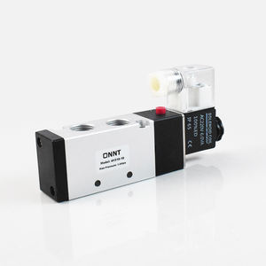 AC220V 110V DC24V 12V 1/8 1/4 <span class=keywords><strong>3</strong></span>/8 1/2 koil tunggal kontrol pneumatik katup Solenoid 4V110-06 4V210-08 4V310-10 4V410-15 pneumatik - Product Image 4