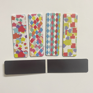 Set di 4 Segnalibri Magnetici Personalizzati per Frigorifero, Design Museale Creativo, 3x12cm, Stampa a Colori, Pubblicità del Marchio - Product Image 1