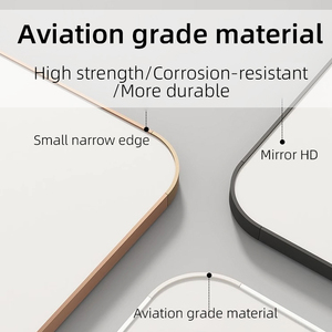 Phòng Thay Quần Áo Hiện Đại Lớn Màu Đen Kim Loại Khung Hoàn Chỉnh Bộ Sưu Tập Đứng Sàn Kính Gương Cho Dài Dresses Espejo - Product Image 4
