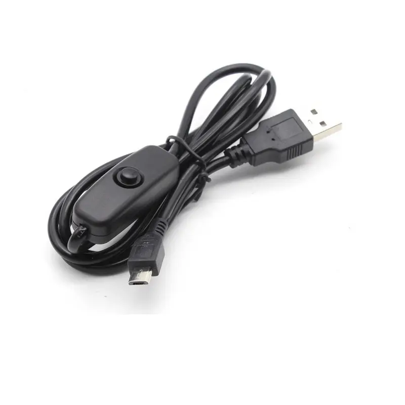 USB Một Nam để Micro USB sạc mở rộng trên Off chuyển đổi cáp