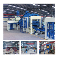 Machine automatique de fabrication de pavés 4-25, machine à briques en béton colorées, système hydraulique pour l'usine de pavés routiers