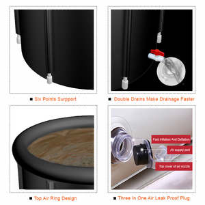 <span class=keywords><strong>Vasca</strong></span> da <span class=keywords><strong>bagno</strong></span> gonfiabile gonfiabile in plastica <span class=keywords><strong>vasca</strong></span> da <span class=keywords><strong>bagno</strong></span> <span class=keywords><strong>pieghevole</strong></span> per adulti 80cm - Product Image 4