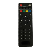 Nouvelle télécommande de remplacement compatible avec les boîtiers TV MXQ PRO 4K, M8, M8C, H96, H96 Pro+ et les boîtiers TV Android, modèle ES-RM062-2.