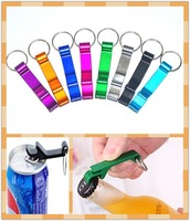 Porte-clés ouvre-bouteille personnalisé en aluminium de haute qualité