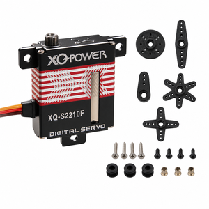 XQ-POWER XQ-S2210F Servo Digitale ad Alta Tensione 8.4V con Motore Coreless Sottile da 10mm e Ingranaggi in Acciaio Inossidabile 0.11s per Aeroplani <span class=keywords><strong>RC</strong></span> e Alianti - Product Image 2