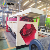Équipement minier mobile Lavage de l'or Trommel Usine Machines d'extraction de l'or