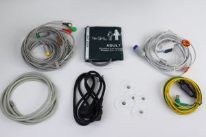 Moniteur patient portable avec écran de 15 pouces, signes vitaux, multiparamètres, IBP, EtCO2 - Product Image 3