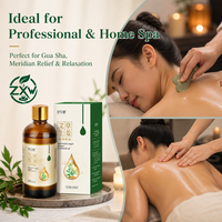 Huile Essentielle de Géranium et de Gingembre 100ml en Gros pour Massage Corporel, Grattage Gua Sha, Huile Thérapeutique de Qualité Professionnelle, Origine Nanyang