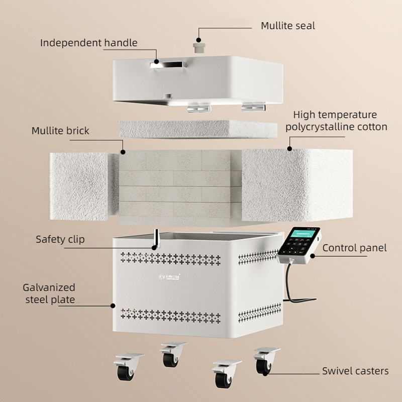 pottery kiln top load