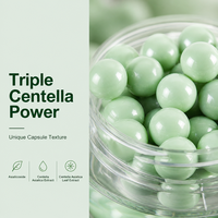Crème en Capsules Triple Centella Asiatica Infusée à l'Huile 50g – Éclaircissante, Apaisante, Réparatrice et Hydratante pour Peaux Sensibles