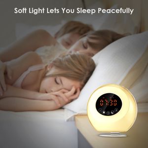 Numérique Sons Naturels de Simulation De Lever de soleil Réveil Lumière Réveil Pour Les Enfants - Product Image 6