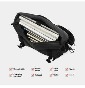 Sac de poitrine personnalisé pour homme, grand format, mode estivale, imperméable, mini sac pour téléphone portable, sac de sport de plein air, sac de jogging - Product Image 4