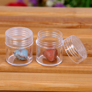 Plastic Bottle 20g Cylinder Screw Cap Cosmetic Storage Box For Facial Cream Travel Dispensing - Product Image 4