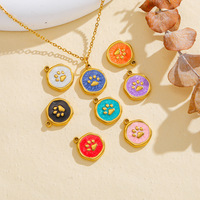 Accessoires de bijoux en acier inoxydable 18K plaqué or Zircon Set pour bracelets colliers boucles d'oreilles pendentifs chien chat griffes