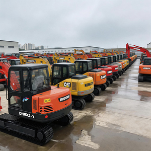 Excavadora Hidráulica Usada Doosan Dx60 en Estado 90% Nuevo, Excavadora de Cadenas de Segunda Mano para Construcción - Product Image 2