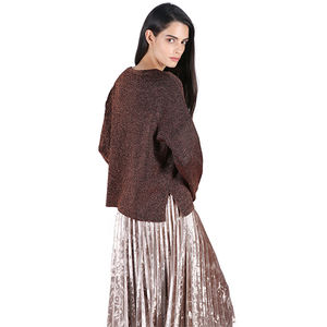 Maglione Pullover a maniche lunghe leggero <span class=keywords><strong>in</strong></span> misto <span class=keywords><strong>viscosa</strong></span> Premium da <span class=keywords><strong>donna</strong></span> - Product Image 4