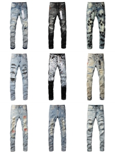 <span class=keywords><strong>Jeans</strong></span> Boyfriend da <span class=keywords><strong>Uomo</strong></span> in Denim Azzurro Chiaro, Casual Business, Elastici con Bordo in Pelliccia, Ecologici, <span class=keywords><strong>Vita</strong></span> <span class=keywords><strong>Bassa</strong></span>, Moda Autunno Estate Inverno - Product Image 3