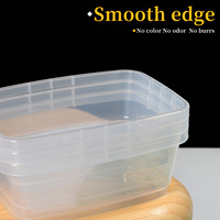 Boîte à lunch hermétique en PP5 de qualité alimentaire de 350 ml (1 Catty) pour la conservation des fruits, compatible micro-ondes, idéale pour les employés de bureau et les étudiants