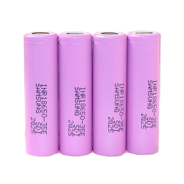 Lithium Battery SAM SUNG INR18650-35E 3500mAh Power Rechargeable 3.7 18650 35E Li Ion Battery