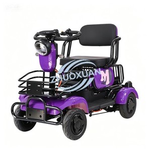 Triciclo Eléctrico Multifuncional para Personas Mayores, Vehículo Familiar de Alta Potencia para Viajes - Product Image 3