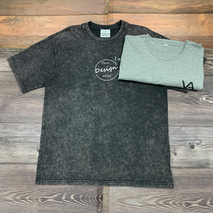 เสื้อยืด100% พิมพ์ลายสกรีนผ้าไหมคอกลมซักน้ำเฮฟวี่เวทสไตล์อเมริกันฟุตบอลวินเทจ - Product Image 1