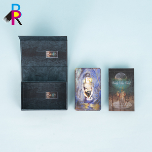 Baraja de Cartas del <span class=keywords><strong>Tarot</strong></span> de Diseño Creativo Personalizado, Acabado Brillante, 350 g/m², Uso Familiar, Respetuoso con el Medio Ambiente, Libro de Instrucciones de Guía Espiritual - Product Image 2