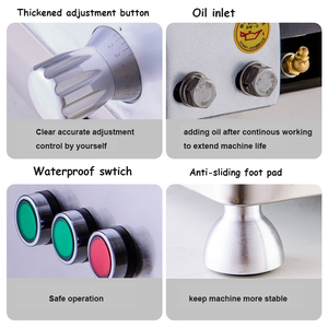 Machine à trancher la viande congelée automatique <span class=keywords><strong>WD</strong></span> QDMECH, tranchage rapide, multifonctionnelle pour le bœuf, le mouton, le fromage, les saucisses, le bacon - Product Image 2