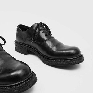 Nouvelle Arrivée 2026 – Chaussures Habillées Décontractées Noires pour Hommes avec Semelles Rehaussantes – Style Derby Vintage Britannique - Product Image 2