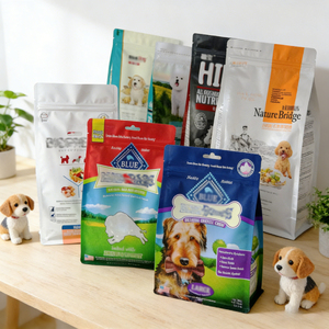 Sacchetto in Plastica Biodegradabile di Grado Alimentare per Snack per Animali Domestici, Forniture per la Pulizia della Lettiera per Gatti, Sacchetto Mylar - Product Image 1