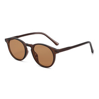 Lunettes de soleil unisexes à monture ronde dégradée multicolores en polycarbonate, idéales pour la course, le cyclisme et la décoration extérieure – Meilleures ventes
