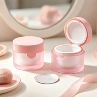 Pot en plastique vide 5g avec couvercle à clapet pour emballage cosmétique OEM/ODM personnalisé de gel, crème, soin de la peau