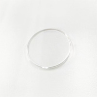 Lentille convexe saphir fenêtre optique OEM revêtement antireflet personnalisable pour montre intelligente